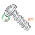 Newport Fasteners Self-Drilling Screw, #4 x 3/16 in, Zinc Plated Steel Pan Head Phillips Drive, 10000 PK 229806